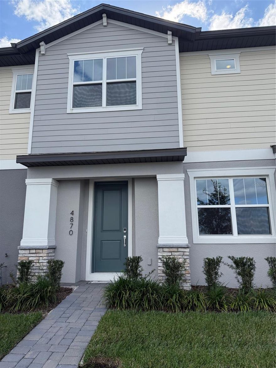 Step into comfort and style with this stunning two-story home featuring 3 bedrooms, 2.5 bathrooms, and a spacious 2-car garage. Offering 1,624 A/C sq. ft. of beautifully designed living space, this home is perfect for modern living. The open-concept main floor showcases elegant tile flooring, creating a bright and inviting atmosphere for entertaining and everyday life. Upstairs, you’ll find cozy carpeted bedrooms, a convenient laundry area, and a luxurious primary suite designed for relaxation. With thoughtful touches throughout, this home combines function, comfort, and style. Schedule your private tour today and see why this floorplan is a favorite among homeowners!