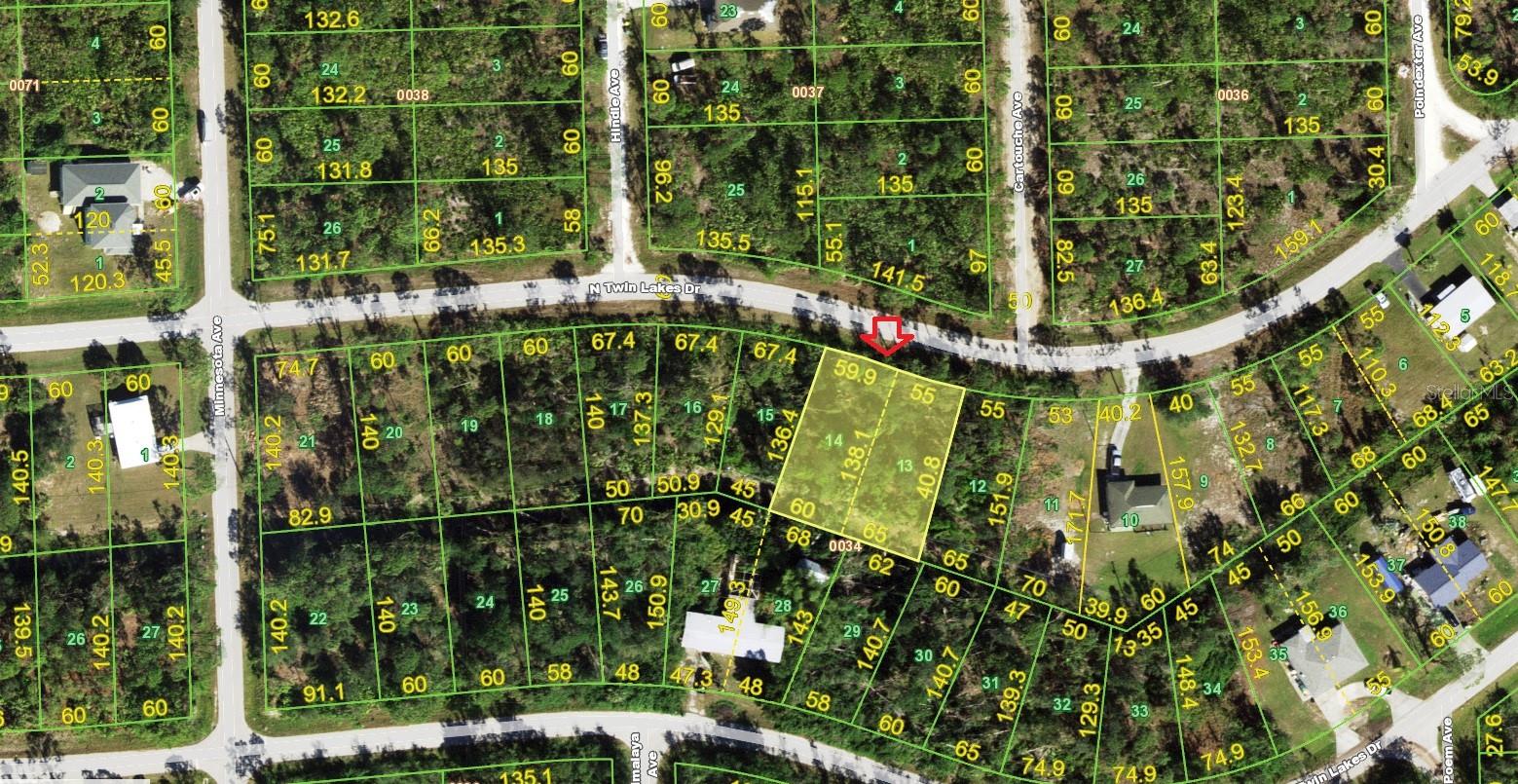 Wonderful double lot waiting for your dream home to be built on. Lot numbers 13 and 14.