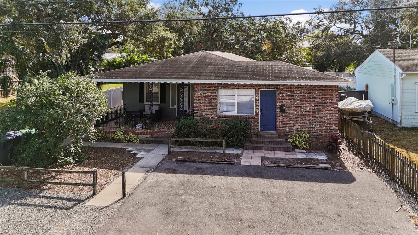 Charming Triplex in Prime South Tampa Location! Welcome to this one-of-a-kind triplex situated close to Bayshore Blvd, Hyde Park Village, Ballast Point Park and more! This well-maintained property offers 3 beautifully updated units, each featuring 1 bedroom and 1 bathroom, making it an ideal investment opportunity or a perfect home for those seeking a vibrant community lifestyle. Units have been thoughtfully updated flooring, modernized bathrooms and kitchens, and new fixtures and appliances throughout. The kitchens boast new stainless-steel appliances, new countertops and cabinets. The bathrooms have been redone including new vanities, fixtures and tile showers. Residents will appreciate the convenience of a shared laundry room, complete with a washer and dryer. This oversized lot features over 8,200 square feet, a new 3-car paved driveway, a newly installed firepit, fresh landscaping, electric and plumbing updates and a recent pressure wash enhancing its curb appeal! Live in 1 unit and enjoy the passive income of the other 2 units! NO DAMAGE OR FLOODING from Helene or Milton! NO HOA restrictions, surrounded by beautiful homes, parks and A-rated schools. Schedule your viewing today and experience the best of South Tampa living!