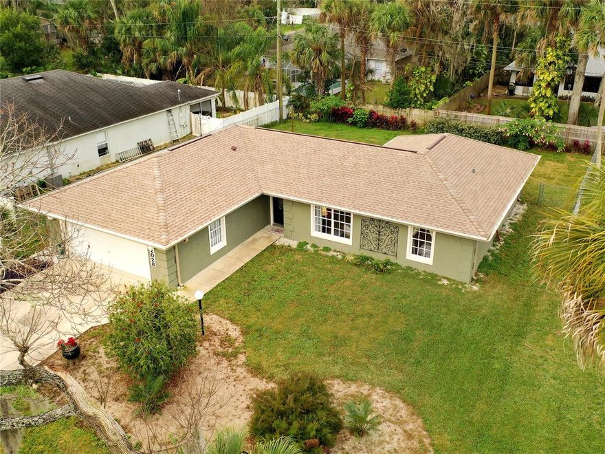 A MUST SEE HOME! Don’t miss the opportunity to be the proud new owner of this beautiful home. Clear pride of ownership is in every detail. New Roof in 2018, new hot water heater in 2017, new air conditioning in 2019, new furnace in 2019, new gutters in 2018, added insulation to the attic in 2018! Two car garage with a completely fenced in back yard to allow your children and dogs to play safely in your yard. Plenty of room for a pool if you’d like to build one! Enjoy the sounds of the fountain from the pond a few doors down from your screened in back porch. From the friendly neighbors, to the family friendly neighborhood, this home is move in ready!! It is perfect for first time home buyers, retirees looking for a low maintenance & beautiful home, people looking for a great family home, and many other types of buyers. Don't let this opportunity pass you by. All room measurements are estimations. ;Water: City