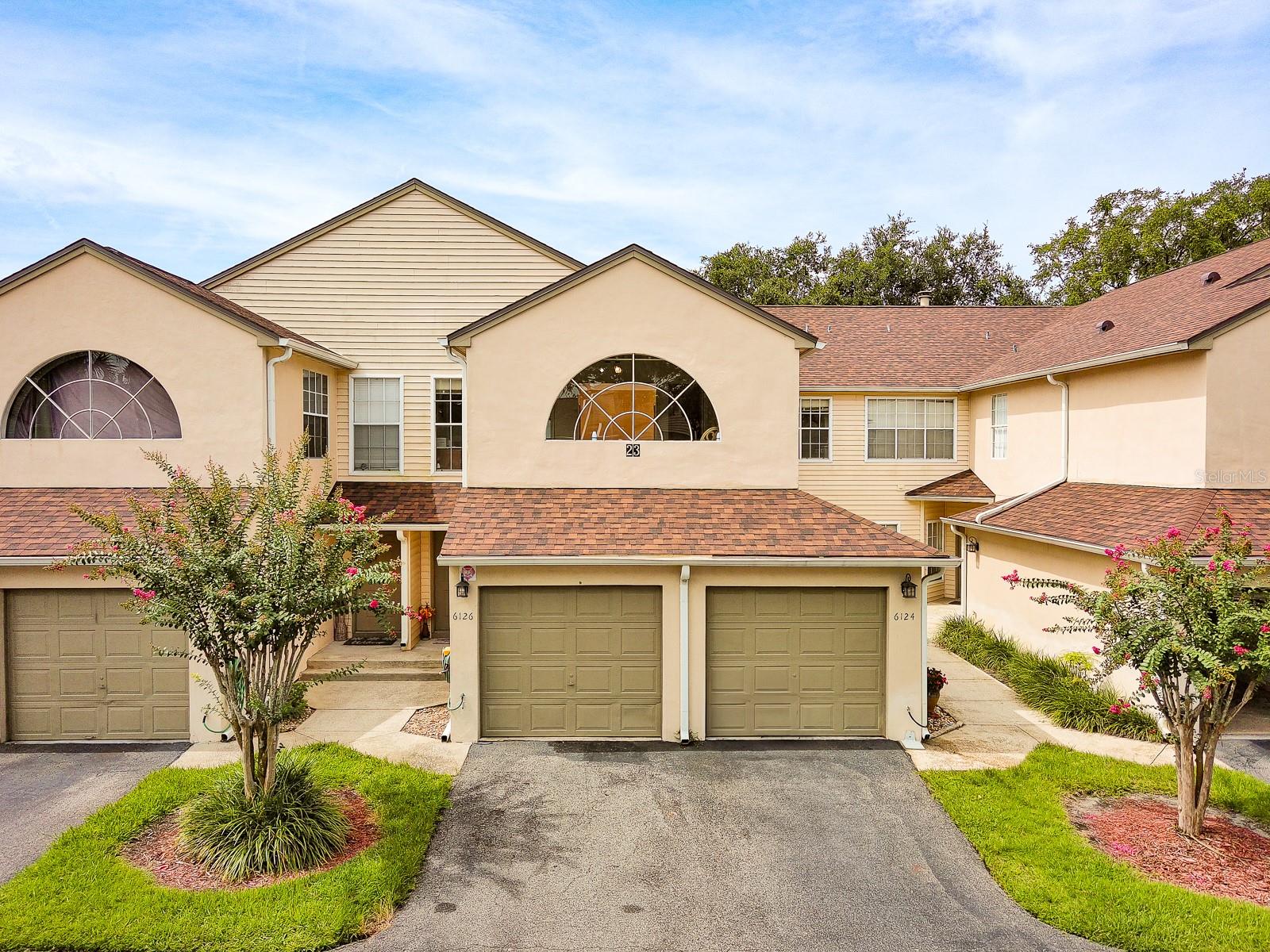 Live the resort lifestyle every day in this spacious and well-maintained 3-bedroom, 2-bath second-floor condominium, located in one Orlando's premier Golf Country Club communities, Ventura Country Club. This vibrant, amenity-rich neighborhood offers an 18-hole championship golf course, a full service bar and restaurant, clubhouse with library and pro shop, ballroom/event venue, a swimming pool with golf and lake views, lakefront grilling and picnic areas overlooking Lake Frederica, fitness center, tennis and pickle ball courts, play area and a full calendar of social activities—truly a lifestyle upgrade, not just a home! This well-maintained unit offers a generous floor plan with an abundance of natural light, a private screened balcony, 1 car garage and fantastic views of the 1st and 2nd hole of the golf course. This unit is Move-in ready with an excellent opportunity to personalize with your own updates and design touches. The kitchen features an expansive closet pantry, cozy dinette, plenty of cabinet space, and a ton of natural light. The open living and dining spaces flow seamlessly onto a private screened balcony, ideal for relaxing or entertaining with fantastic views of the golf course. The primary suite overlooks the golf course and includes, a large en-suite bath with double vanities, a garden tub, a separate shower, and a spacious walk-in closet. The third bedroom also includes an en-suite bathroom with a shower/tub combo and convenient hallway access, perfect for guests or extended family. A thoughtful hallway nook provides the ideal spot for a reading corner or home office setup, adding extra versatility to the layout. Located in Southeast Orlando, within minutes from Downtown Orlando, major highways and the Orlando international airport.Whether you're an avid golfer, a social butterfly, or simply seeking a peaceful retreat with first-class amenities, this community has it all. Don't miss this opportunity to enjoy maintenance-free living with the luxury and leisure of a true Country Club lifestyle. *All Realtor information is presumed correct but not guaranteed including descriptions, measurements, zoning, uses, and community restrictions. Buyer and Buyers Agent to verify all information **
