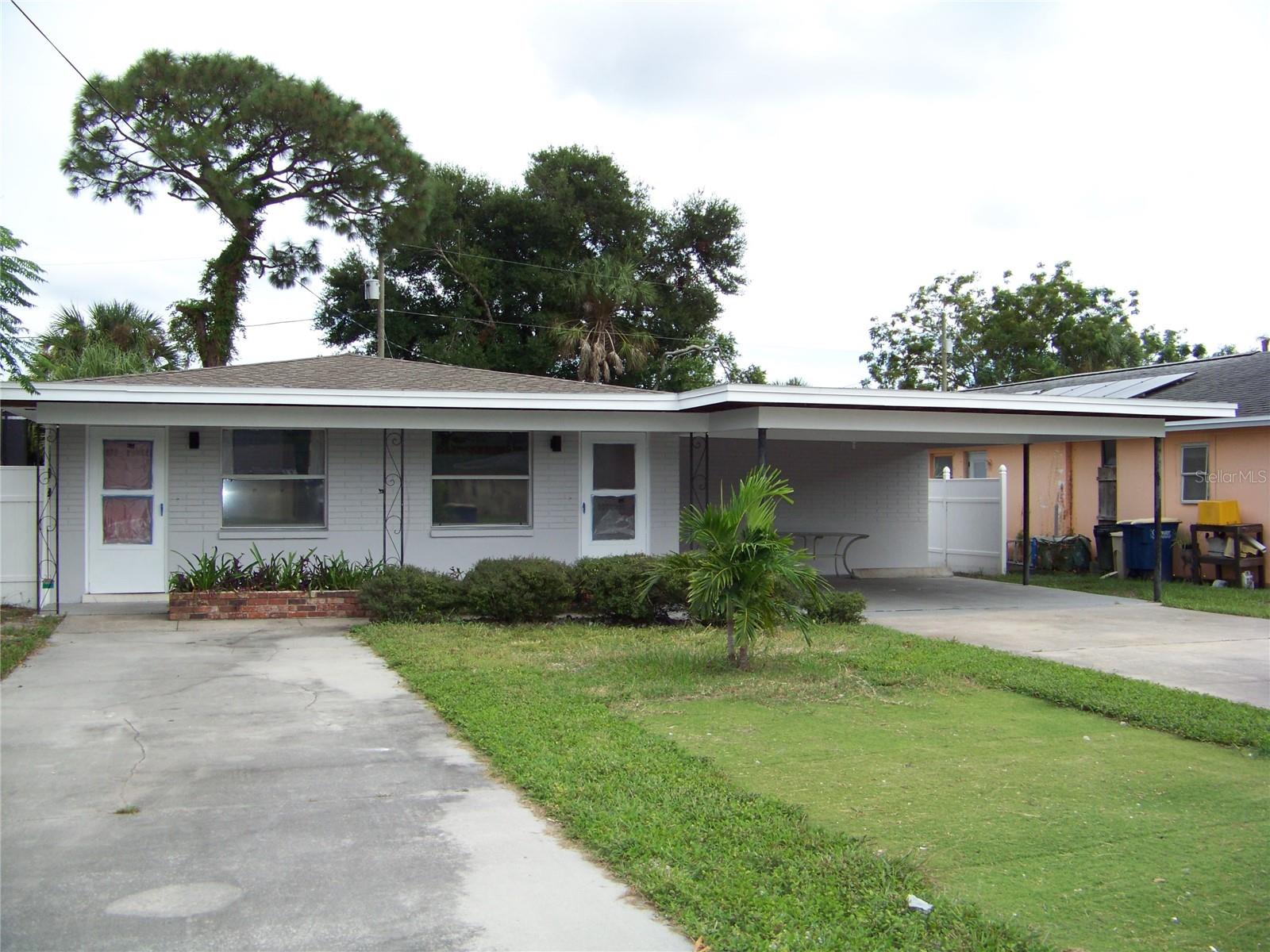 Seize the perfect investment opportunity with this well-maintained and recently renovated duplex, ideally situated off Gulf to Bay Blvd in Clearwater. Whether you're looking to owner-occupy, rent both units or live in and rent the other, this property offers versatile options. The left unit features a cozy 1 bed/1 bath layout, while the right unit offers more space with 2 bedrooms and 1 bath. New roof, HVAC brand new in one unit and 2019 in the other along with new electric panel. Call today!