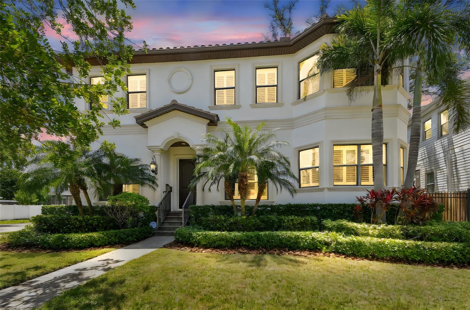 Why wait for new construction when you can move right into this impeccably maintained 4 bedroom/4 bathroom home in the heart of Davis Islands? This custom Devonshire build shows like a model home and presents an open and versatile floorplan. The kitchen boasts a gas cooktop, upgraded lighting fixtures, and granite countertops. Sip coffee in the chic breakfast nook overlooking the backyard. The great room provides plenty of space for lounging, entertaining, or both! There is a bedroom (with full bathroom) on the first floor - - perfect for a home office/flex space or out of town guests. Upstairs, you'll find a loft/flex area and three bedrooms, all with en suite bathrooms and custom closets. The spacious backyard was done with low-maintenance brick pavers, meaning year round entertainment and ease. Grill out, watch some sports, and sit around the firepit. Other notables include crown molding, hardwood floors and wooden plantation shutters throughout the home. This property is just three blocks from the Davis Islands village where you can enjoy quaint shops, boutiques and eateries. Located just moments from Hyde Park Village, Downtown Tampa, Water Street, and Bayshore Boulevard, this exceptional home offers the perfect blend of island tranquility and city convenience. Zoned for Gorrie/Wilson/Plant schools.