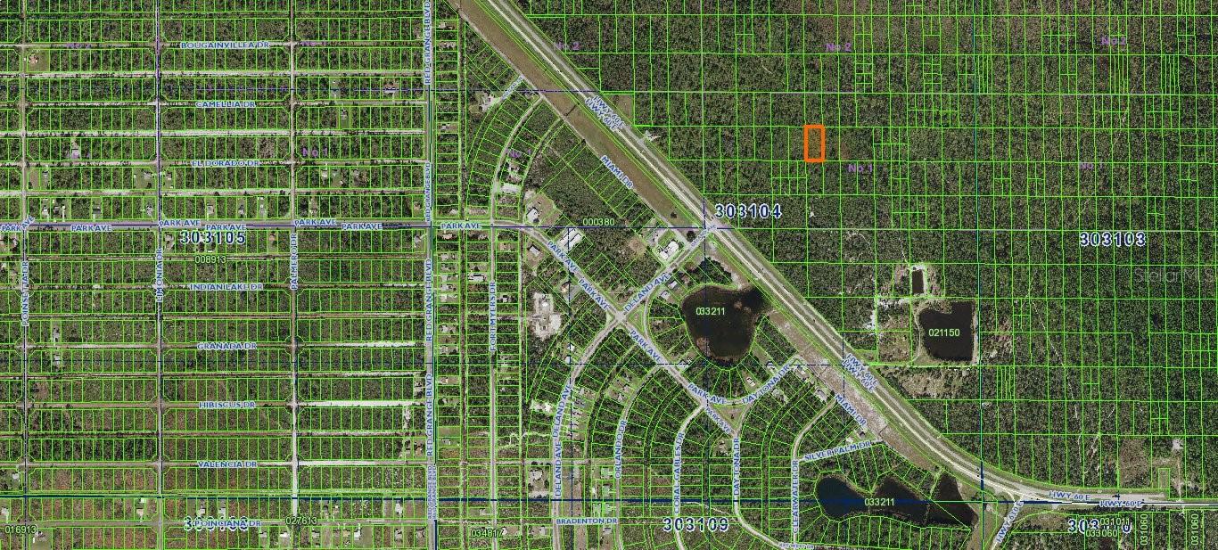 This is a 1.26 acre lot, located across Hwy. 60E from Indian Lake Estates, in Central Florida. This lot is not buildable and not accessible as it is landlocked. Please use the following GPS coordinates to locate the approximate location, 27.815895N, -81.322187W.