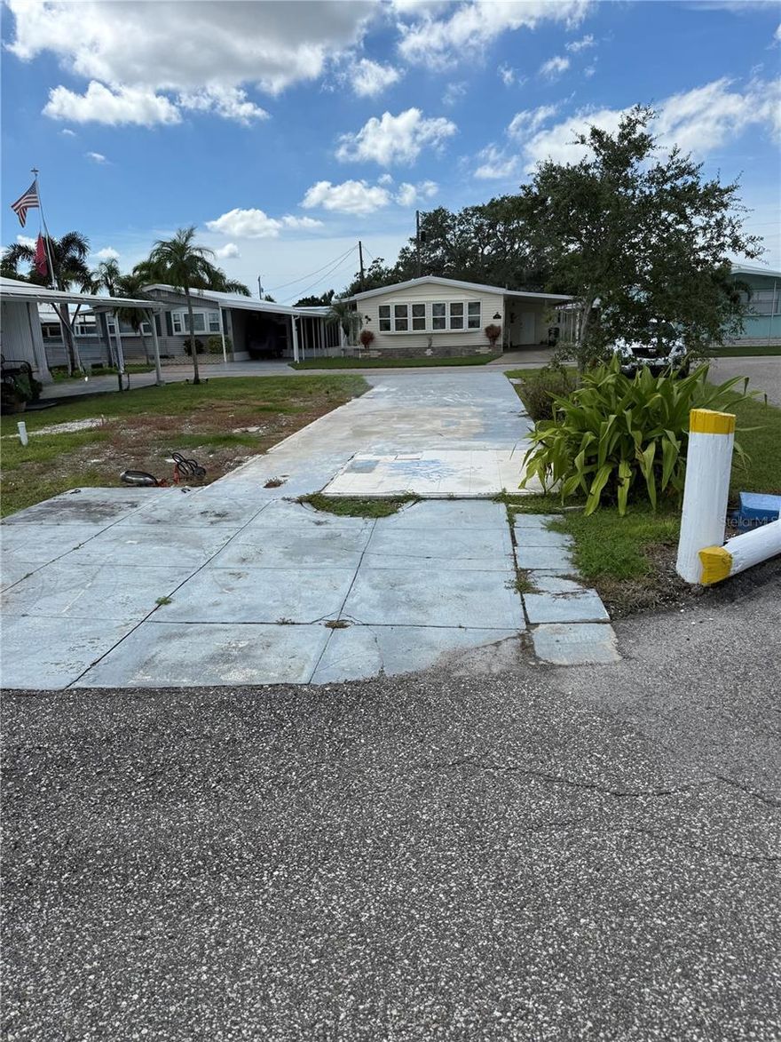 Share/Lot available in Sought-After Jet Park – Ready for Your New Home!
The sellers are offering the share/lot only—giving you a fresh start to build your ideal winter getaway or year-round residence.
Located just a short walk from the Manatee River, this lot is in a desirable section of Jet Park, known for its welcoming community and active lifestyle. Enjoy stunning water views nearby and take part in a variety of amenities including shuffleboard, a sparkling pool, bingo nights, live entertainment, potlucks, and more—all hosted in the spacious clubhouse.
With a low monthly maintenance fee of just $195, this is an affordable opportunity to create your own space in a friendly, vibrant 55+ community.