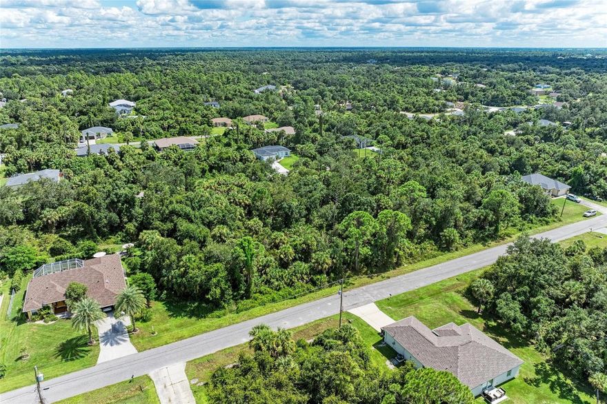 BUILDER READY THE ULTIMATE "FAST-TRACK" HOMESITE! Why wait to build when you can start today? This prime residential lot in the booming heart of North Port is the perfect canvas for your custom "forever home" or a high-yield investment. Save thousands in soft costs and months of permitting headaches—this property is located in the highly coveted X-FLOOD ZONE (no mandatory flood insurance) and has a CLEAR SCRUB JAY STATUS according to Sarasota County records. Experience the ultimate freedom of NO HOA AND NO CDD FEES, allowing you to build on your own timeline with zero rental restrictions.
You are perfectly centered in a "High Growth Corridor" between Sarasota and Fort Myers, just minutes from the vibrant energy of WELLEN PARK, the Atlanta Braves Spring Training at CoolToday Park, and the brand-new North Port Water Park. Enjoy the world-famous healing waters of WARM MINERAL SPRINGS or take a short 30-minute drive to the pristine Gulf Coast beaches of Englewood and Boca Grande. Whether you're an investor looking for a surging market or a homeowner ready to design your sunshine retreat, this property offers a lifestyle rich in nature, privacy, and convenience. PRICED TO SELL and ready for its new owner—don't miss out on the best-valued lot in the area! BUY, BUILD, AND ENJOY THE FLORIDA LIFESTYLE TODAY! (Local builder referrals available upon request).