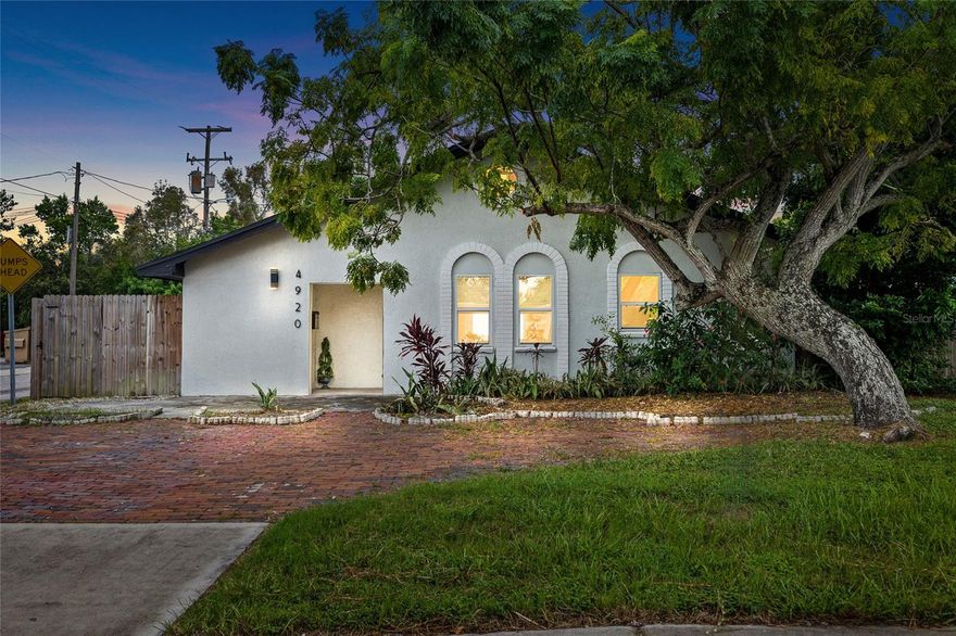 Looking for the perfect place to call home, you've found it! A newly remodeled home nestled in a perfectly centralized location in St. Pete! The property is offered partially furnished and is move in ready or furniture can be removed! Walk in through the front door, you'll be instantly captivated by the cathedral ceilings and bright light filtering through the windows! The natural sunlight fills the ENTIRE home including the three bedrooms all the way to the spacious kitchen. Step outside of the dining room and you'll find a cozy backyard that is fully fenced and perfect for weekend entertaining or relaxing after a long day. This property also comes fully equipped with a 2-car garage just behind the home. A quick 15-minute ride to the beach or looking to avoid the sand, a quick 15 minutes to downtown St. Pete, and 30 minutes to Tampa... The choice is yours but you won't want to miss the beautiful rental! Pets are welcome. If you wish to have a pet there is an additional cost. Tenant shall pay for and be responsible for all utilities supplied to the leased premises, including but not limited to electricity, water, sewer, trash/recycling, gas and telephone consumed by the Tenant during the term of the lease, unless otherwise stated.