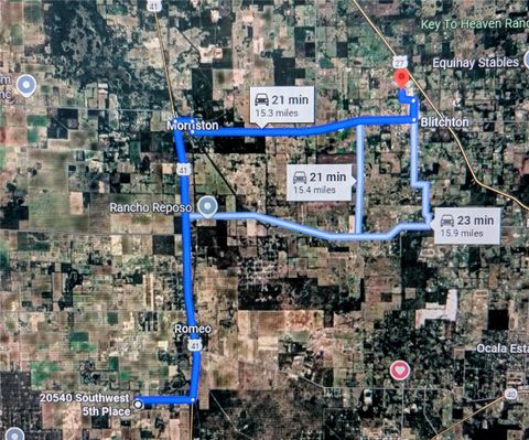 Tiny photo for 20530 SW 5th Place, Dunnellon, FL 34431 (MLS # OM705658)