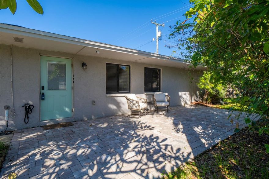 This completely renovated home sits just blocks from the beach in prime Cape Canaveral. Catch rocket launches from your private backyard, then head inside to discover a stunning full renovation. Chef-ready kitchen w/ white shaker cabinets, granite counters, tile backsplash, and stainless appliances. Luxury vinyl w/ underlayment flows throughout the spacious, light-filled rooms. Indoor laundry room keeps things convenient, while your landscaped yard and storage shed add functionality. NO HOA means you control your destiny—run it as a short-term rental powerhouse or move right in as your beachy primary residence. Two assigned parking spots seal the deal. Location: beach 8 minutes away, Port Canaveral close, SpaceX and Space Force practically neighbors, Orlando/airport 45 minutes out. Shopping and schools nearby. Whether you're collecting rental income or collecting seashells. This is Cape Canaveral living at its finest!