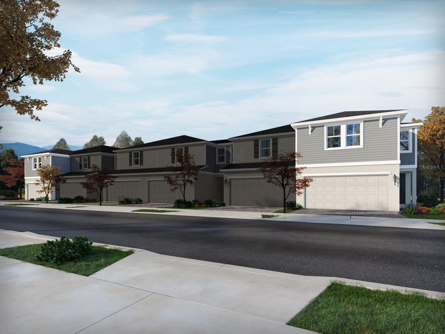 One or more photo(s) has been virtually staged. Brand new, energy-efficient home available NOW! At the heart of this open-concept main level, the kitchen boasts an island perfect for entertaining. Upstairs, enjoy a convenient laundry room and loft. The primary suite features a generous walk-in closet and bath. Now selling from the high $200s, Bradford Park offers open concept townhomes in Ormond Beach, FL. This community is conveniently located near I-95 and US-1 and it's just minutes from the beach.  Each of our homes is built with innovative, energy-efficient features designed to help you enjoy more savings, better health, real comfort and peace of mind.