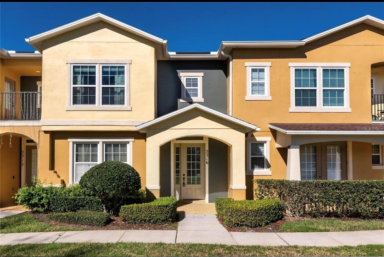 One or more photo(s) has been virtually staged. Spacious townhome in the desirable Savannah Park at Heathrow. It is being completely remodeled at this time, and it will be ready close to July 20th. Freshly painted, brand-new flooring throughout the house. The study on the first floor can be easily converted to a third bedroom.
Small backyard located between the town home and the garage. some pictures are from an identical unit since it is still being remodeled.