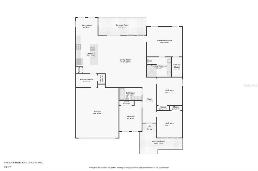 Photo of 585 Marion Oaks Pass, Ocala, FL 34473 (MLS # A4679166)