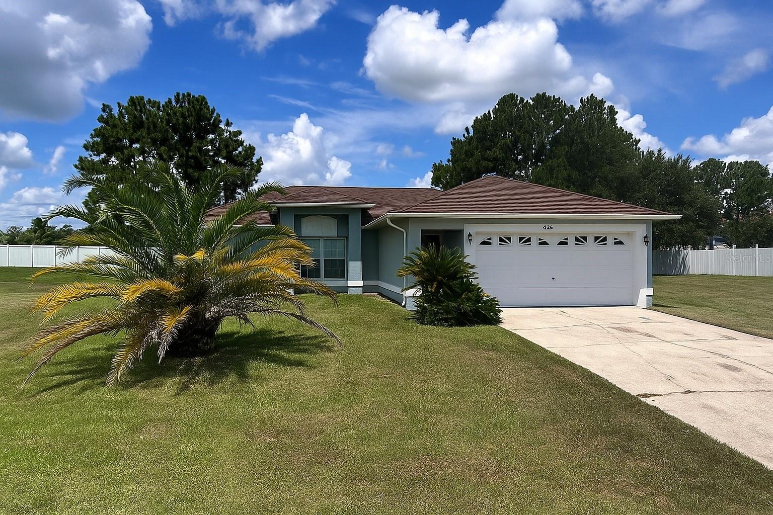 Charming 4-Bedroom Home!! This beautiful 4-bedroom, 2-bathroom home offers 1,575 sq. ft. of comfortable living space and sits on a spacious lot with a large green area perfect for outdoor activities. Conveniently located near the new Valencia College campus, shopping, dining, and major highways. Enjoy the freedom of no HOA and no CDD, giving you more flexibility and fewer restrictions. A great opportunity to own a lovely home in a fantastic location!