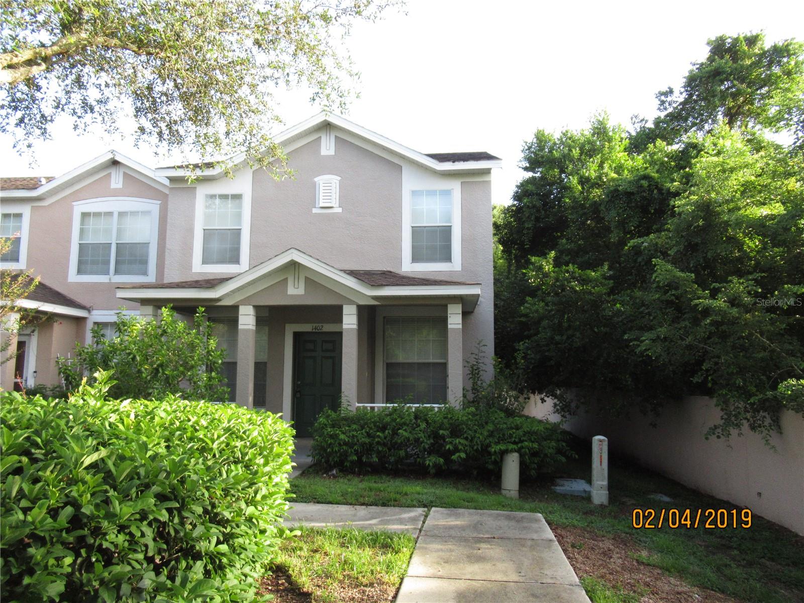 BRANDON Large townhome in great location. 3 bedrooms, 2.5 baths. 1500 sq ft of living space. Large living room, plus additional dining area of the kitchen. Large, covered lanai with secured storage room. Tile floors in kitchen and all bathrooms and carpet downstairs and bedrooms. Last unit on dead end street with extra parking. Gated community with community pool. Only minutes from Brandon, Tampa, and MacDill Air Force Base. Close proximity to I-75 and the beaches.