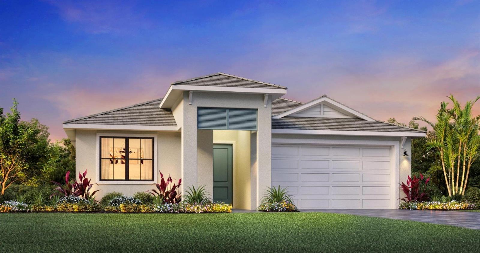 Under Construction. This stunning 3-bedroom, 2-bath home is currently under construction and will feature 1,918 sq. ft. of single-level living designed for both comfort and style. The open-concept layout is enhanced with luxury vinyl plank flooring throughout, creating a seamless flow from room to room. Enjoy Florida living at its finest with an expanded covered lanai and sliding glass doors that open to your own private pool with spa—perfect for relaxing or entertaining. Thoughtfully selected beautiful finishes will elevate every space, blending modern elegance with everyday functionality. Estimated for completion in February 2026, this home offers the rare opportunity to own a brand-new residence tailored to today’s lifestyle.