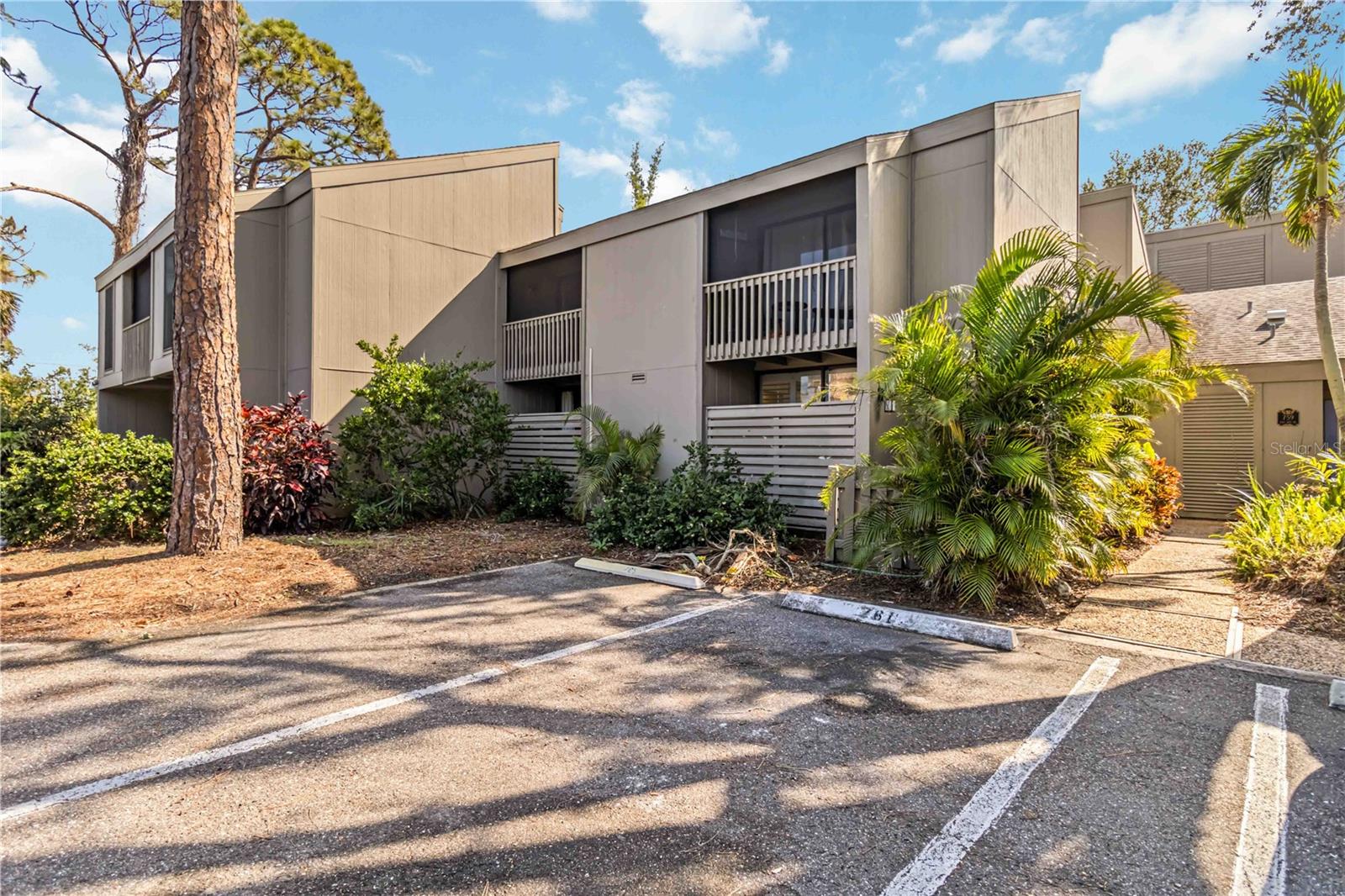 Welcome to this well-maintained 2-bedroom, 2-bathroom ground-level condo in a highly convenient West of the Trail location.
As you walk through the gate, you’re greeted by a private courtyard that offers a quiet space to enjoy the outdoors. Inside, the condo features an open living area, a Florida room for extra relaxation space, and an outdoor patio surrounded by mature vegetation, offering added privacy and greenery in the backyard. A covered carport is included for convenience.
The community includes access to two swimming pools, tennis and pickleball courts, a small gym, kayak storage, and a clubhouse.
The location is ideal for enjoying the Florida lifestyle—just ½ mile to the Gulf, ¼ mile to Blackburn Point Park with a public boat launch, and only 6 miles to Nokomis Beach.