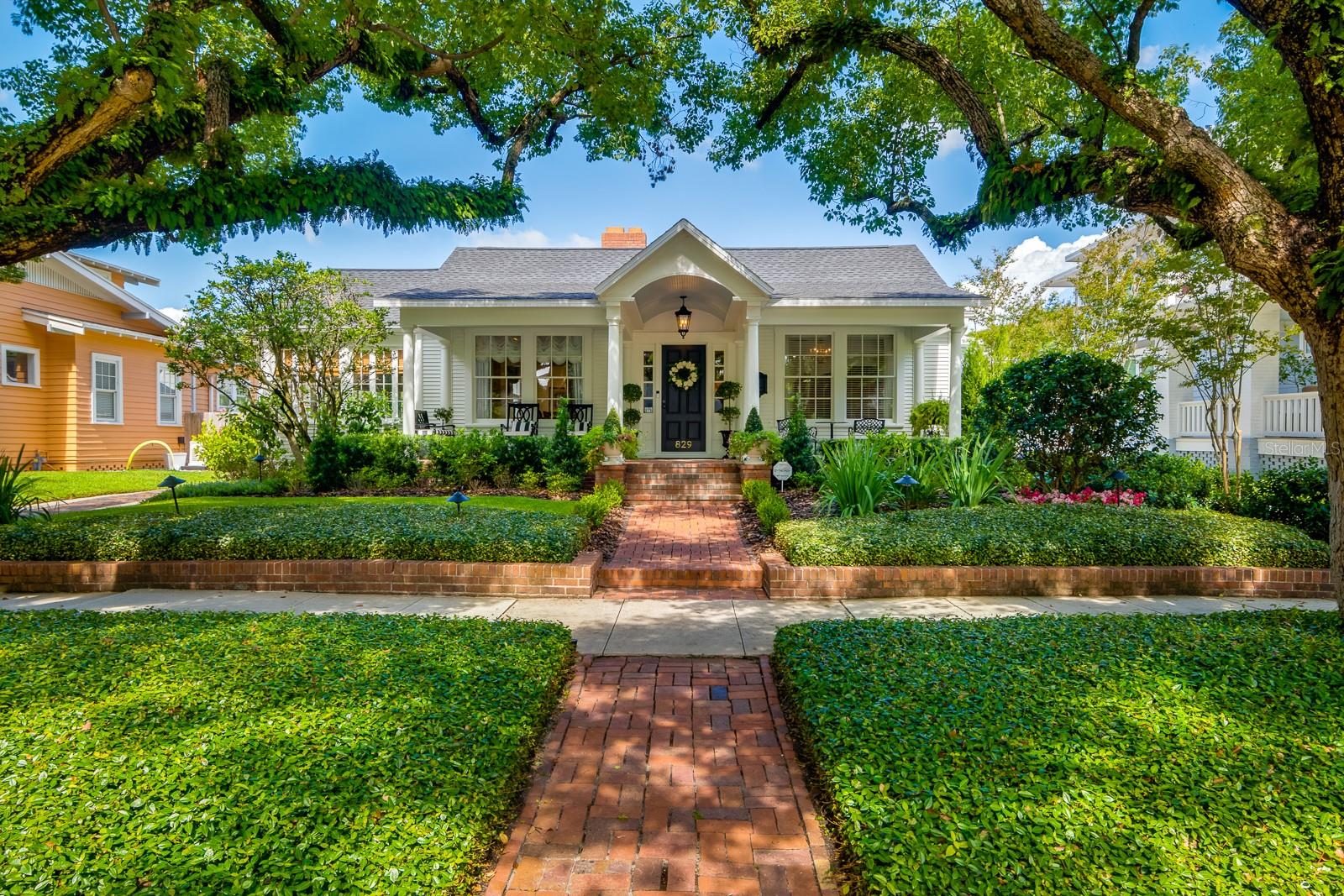 Charming 1920’s Hyde Park Bungalow on premier street in Historic District just a short walk to chic Hyde Park Village and Bayshore’s Waterfront Parkway. Relax and unwind on the newly built front porch, plus entire new roof 2023. The original wood floors and cozy fireplace catches your eye as you enter the living room. The adjacent Florida room is surrounded by windows for abundant natural light to read and play games. The spacious formal dining room will host many a dinner parties for years to come. Enjoy preparing meals in the nicely appointed kitchen featuring a Wolf gas range and Bosch appliances. The adjoining family room has vaulted ceilings and French doors leading outdoors. The Primary bedroom is a wonderful retreat with ensuite bathroom and walk-in closet. Guests will love the ambiance of the additional bedrooms. New inside laundry Sept 2024. Step outback to the lovely brick-paved patio and swimming pool with hot tub. The landscaping is nice mix of tropical meets English garden. The main house is 3Br/3BA w/2,240sf. The detached guest cottage is a 1BR/1BA w/486sf and features a newly added bedroom and bathroom, with a nice living space and kitchenette. Plenty of storage on the ground level. The extended driveway offers ample parking complete with an EV charger. High and Dry...no flood zone. ***3D Immersive Virtual Tour: https://my.matterport.com/show/?m=Ttnox6oh6CJ&brand=0