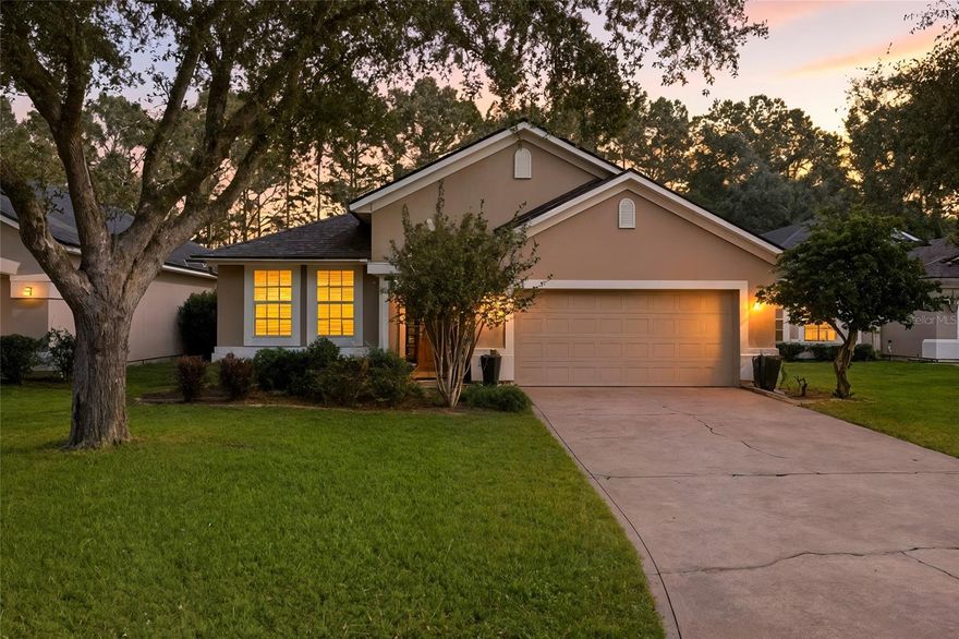 Welcome home to this move-in-ready 4BR/2BA located in the sought-after Oakleaf Plantation community. This spacious, well-maintained property offers an open, light-filled layout ideal for both everyday living and entertaining. The kitchen features ample cabinetry, a breakfast bar, and a natural flow into the living and dining areas. The split-bedroom floor plan provides privacy, with a generous primary suite offering a walk-in closet, dual vanities, a soaking tub, and a separate shower. Enjoy year-round outdoor living on the screened lanai overlooking the fenced backyard—perfect for pets or play. Oakleaf Plantation offers extensive resort-style amenities, including pools, fitness centers, playgrounds, sports courts, and walking trails. Zoned for top-rated Clay County schools and located just a short commute to NAS Jacksonville. This home is an excellent option for buyers relocating from Orlando, South Florida, or surrounding areas seeking more space, community amenities, and convenient North Florida living. Close to shopping, dining, and major commuter routes