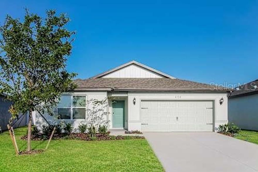 One or more photo(s) has been virtually staged. This home includes quality amenities, required resident services, Smart Home technology, and professional maintenance through ProCare®. Estimated total monthly payment is $2,275.90, which includes the base rent of $2,099.00 plus required resident services: Air Filter Delivery Fee ($9.95), Community Internet ($38), Landscaping Fee ($79), Smart Home with video doorbell ($40), and Utility Billing Service Fee ($9.95). Base rent may vary depending on the lease term selected. Please refer to the listing for a full price breakdown. Pricing and availability are subject to change and application approval. This home is located in Caldera, a planned community featuring newly constructed 3–4 bedroom homes with stainless steel appliances, quartz countertops, and kitchen islands. Residents benefit from a convenient location with access to major highways for travel to Tampa, Orlando, and Lakeland. Invitation Homes provides professionally managed rental properties that include Smart Home technology and private yards. Required resident services are part of the Lease Easy bundle and are billed monthly in addition to rent. Additional monthly fees may apply for pets and pools in accordance with community guidelines. Home Features and Amenities: Air Conditioning, Fenced Yard, Garage, Kitchen Island, Long Lease Terms, Open Floorplan, Patio, Pet Friendly, Primary Bedroom on Main, Quartz Countertops, Recessed Lighting, Single-Story Home, Smart Home System, Stainless Steel Appliances, Tile Flooring, Walk-In Closet, Washer/Dryer Hookups, and professional management by Invitation Homes.