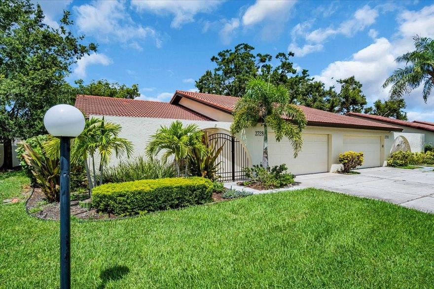 WELCOME HOME!! Updated rarely available 2 bed/2bath VILLA with 2 car garage.
Adult 55+ community with social activities available
Laundry room in unit under A/C.
Walk to shopping next door.
Quiet location in community.
Front patio and sun room.
Updated  kitchen.
This one won't last.  See it today!!  Available for immediate occupancy after HOA approval.                                                                    Security Deposits:
Minimum security deposit equal to 1x the monthly rent
OR
No-Security Deposit Option: Ask about applying for a zero-security deposit option through our partnership with The Guarantors.

All PMI Southwest Florida tenants are enrolled in the Resident Benefits Package (RBP) which includes HVAC air filter delivery (for applicable properties), utility concierge service making utility connection a breeze during your move-in, our best-in-class resident rewards program, credit reporting, resident liability insurance (optional), and much more! More details upon application.

This is a 55+ community.
2 pets are allowed.  No Cats pls. Weight limit is 50 lbs. strict.  Rules and regulations must be reviewed and are available.
HOA app fee is $150