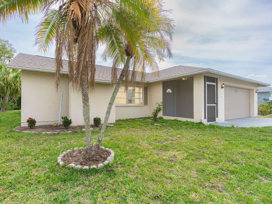 A very nice updated Venice Gardens Home! Experience the convenience of this 2-bedroom, 2-bathroom home in the Venice Gardens/Jacaranda West area of Venice. Have peace of mind with a brand-new roof installed in 2020 and a new A/C unit in 2019. The kitchen and bathrooms underwent recent renovations as well. The entire home underwent newly executed upgrades. The garage of the house includes a washer and dryer, and there is a private yard with green space along the back. For beach enthusiasts, Venice Beach, Caspersen Beach, and the North & South Jetties beckon just a short drive away. Historic downtown Venice & 41 with area retail stores including Walmart, Target, Venice Village Shoppes, TJ Maxx, and more. 685+ credit score to qualify.