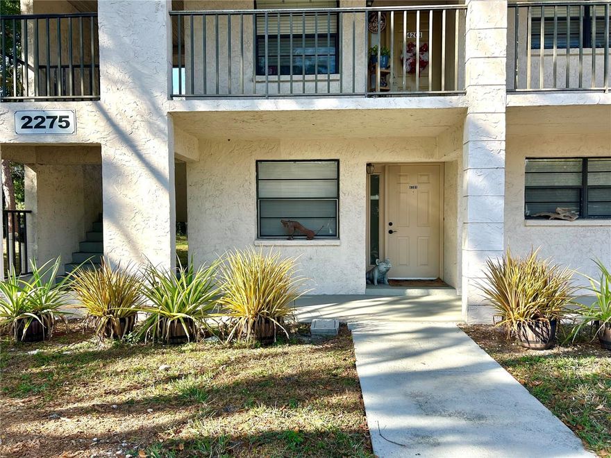 Spacious and versatile ground floor, corner unit, 3-bedroom, 2-bathroom condo located in desirable St. Petersburg, Florida — not in a flood zone. This well-maintained residence features a renovated kitchen, updated flooring, inside laundry and a newer air conditioning. 
   The oversized primary suite provides a true retreat with ample space for unwinding. The front bedroom with wet bar adds exceptional flexibility, making this home ideal for multigenerational living, a home office, or a roommate setup.
   Enjoy Florida living with both a screened porch and a brick patio, perfect for grilling, entertaining, or creating your own garden oasis. The pet-friendly community includes a pool and clubhouse for residents to enjoy.
   Conveniently located near shopping, dining, and all that vibrant St. Petersburg has to offer, this condo combines comfort, functionality, and location — a rare opportunity you won’t want to miss.