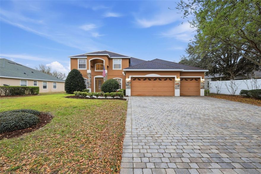 One or more photo(s) has been virtually staged. One or more photos has been virtually staged. Welcome home to Apopka’s Rock Springs Ridge. This six-bedroom, four-bath home, plus bonus room, has new paint, carpet, and many more recent systems upgrades. It is ready for its new owners. This premium lot home has plenty of extras: screened pool and spa. The owner's suite is on the first floor. Gourmet style kitchen with 42-inch maple cabinets, double ovens, and a large granite countertop island equipped with a third sink. The dining room is very elegant, with accent wood moldings on the walls and triple crown molding. The living room has a fireplace for your enjoyment. With a kitchen/family room combo, this home is for those who like to entertain. Very convenient access to 429. Close to Kelly Park School. Some images in this listing have been virtually staged.