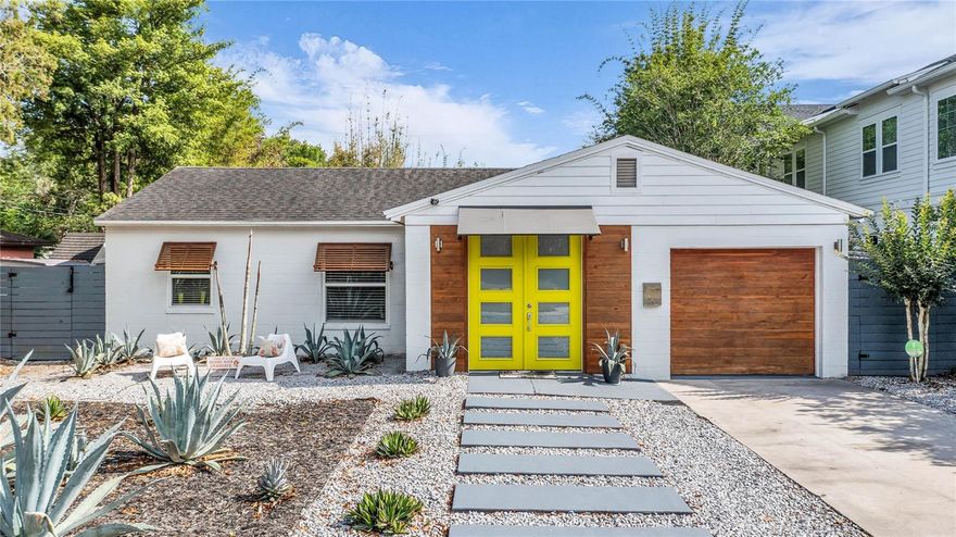 One or more photo(s) has been virtually staged. Nestled in the heart of the highly sought-after SODO/Wadeview Park neighborhood, this beautifully renovated POOL home offers the perfect blend of modern style, timeless charm, and an unbeatable location—all on a spacious R-2 zoned lot with endless possibilities. From the moment you arrive, the fabulous curb appeal and meticulous landscaping set the tone for what awaits inside. Step through the front door into a spacious foyer that doubles perfectly as a home office and features additional storage closets for added functionality. The light-filled open floor plan is designed for both everyday living and effortless entertaining, featuring a welcoming living room with an electric fireplace that flows seamlessly into the dining area and stunning renovated kitchen. Thoughtfully designed, the kitchen showcases 42-inch solid wood soft-close cabinetry, quartz countertops, stainless steel appliances, island seating, a spacious pantry, and a stylish wet bar complete with a sink and beverage fridge. Step outside to your own private backyard oasis. The oversized fenced yard offers multiple outdoor living spaces including a patio ideal for a firepit, a screened porch perfect for outdoor dining, and a spectacular saltwater pool built in 2023 with built-in seating and a pool cabana. There’s also a side yard grilling area and storage shed, making this backyard as functional as it is beautiful. With R-2 zoning, the property offers incredible flexibility and future potential. Additional upgrades and features include new windows and exterior doors (2017), blown-in insulation and insulated walls, inside laundry, updated plumbing and electrical, transferable termite bond, landscape lighting, irrigation in the backyard, security system, and a water filtration system. This meticulously maintained concrete block home is truly move-in ready. Enjoy a vibrant, walkable lifestyle just steps from Wadeview Park, featuring a playground, community pool, walking paths, fitness circuit, and community center. Walk to Publix, Target, and the popular shops and restaurants of SODO, while being just minutes from Downtown Orlando, Orlando Health, the Dr. Phillips Center for the Performing Arts, Thornton Park, Delaney Park, and the Hourglass District. Located within walking distance to highly rated Blankner K-8 and Boone High School, this is a rare opportunity to own a turnkey home in one of downtown Orlando’s most desirable neighborhoods.