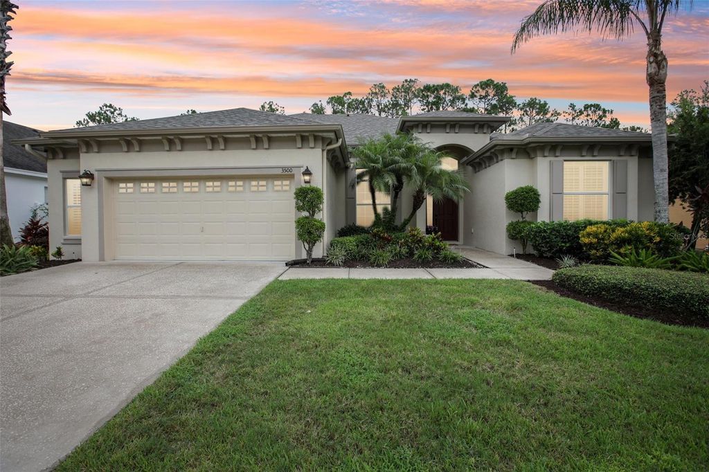 Photo of 3500 Grassglen Place, Wesley Chapel, FL 33544 (MLS # A4663351)