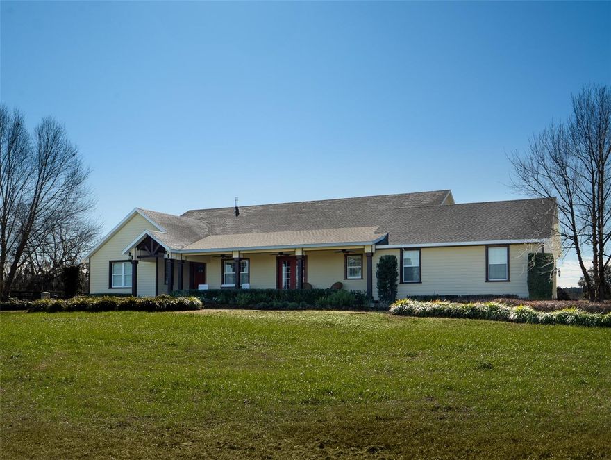 This beautiful property is perfectly located just 10 minutes from the World Equestrian Center and 5 minutes from HITS, making it an ideal spot for equestrian enthusiasts! Fully fenced and featuring 9 paddocks, the property provides ample space for your horses or a variety of other uses. The home offers 4 bedrooms and 4 full bathrooms, with an open floor plan that provides a spacious, inviting atmosphere. High ceilings and an abundance of windows to let in natural light, while the breakfast nook and separate formal dining area offer flexibility for both casual and formal meals. French doors lead out to a spacious screened-in back patio with a heated pool and spa, perfect for relaxing or entertaining. This property combines the tranquility of country living with proximity to top equestrian venues, making it a fantastic place to call home!