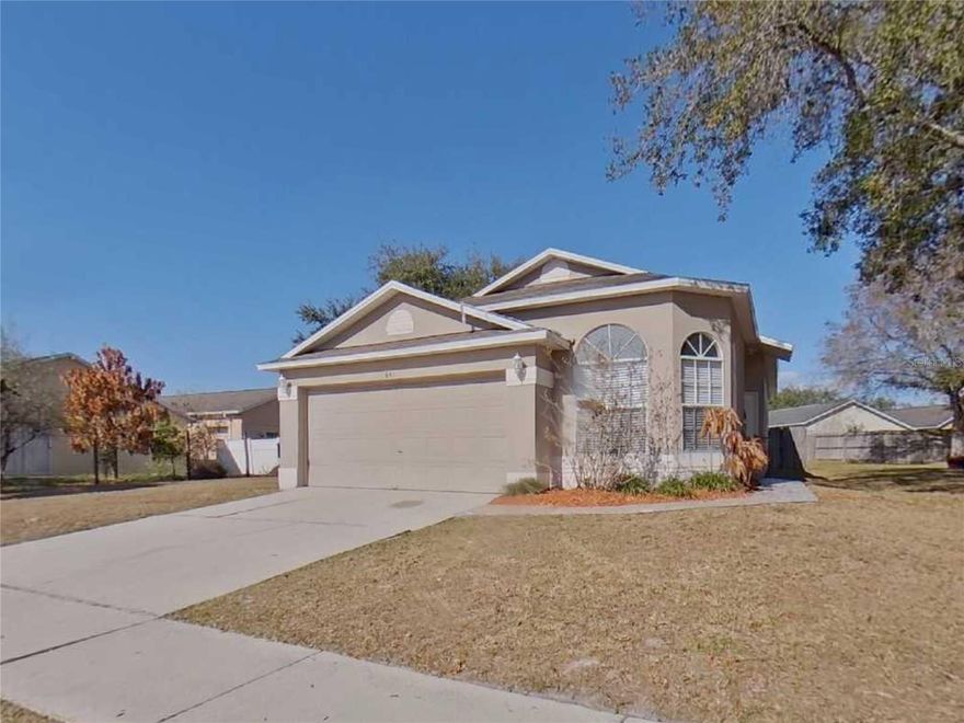 Take a look at this beautiful home, Clean and Move-In Ready, featuring 3 bedrooms, 2 bathrooms, 2 car garage and approximately 1,380 heated square feet. Enjoy the freedom of a virtually maintenance free lifestyle while residing in a great community. Smart Home Tech - $21.95/mo; Washer/Dryer - $35/mo; High Speed Cable/Internet (if applicable by 3rd Party user) $55/mo; Renters insurance reqrd, Pool service (if applicable) is $150/mo, Septic System (if applicable)- $35/mo; Admin Fee - $150 after lease is generated. Applications are First Come First Serve basis. Variable Rent Option – go to “Apply” on website and select Term for monthly rental options. This home is professionally managed and maintained by Owner. You deserve single family rental living at its best!