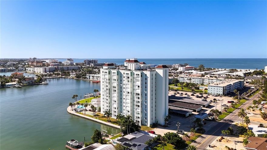 PRICE IMPROVEMENT! Escape to beautiful St. Pete Beach with this fantastic seasonal rental opportunity! We are offering a fully furnished, turnkey 2 Bedroom, 2 Bathroom condo at Three Palms Pointe Condo, and are seeking a 6-Month Lease. The unit is fully furnished and move-in ready, offering the convenience of elevators in the building and including an assigned parking spot. You'll enjoy resort-style living with community amenities, including a 24-Hour guard gate, a 24-Hour fitness room, a spacious clubhouse with a pool table, a pool, shuffleboard, and a beautiful dock for waterfront views. It has walk-ability and convenience: you're just 2 blocks from the restaurants, and resorts. Travel is easy, as you are less than 20 min to Downtown St. Petersburg, roughly 30 minutes to the St. Pete/Clearwater Airport, 40-50 minutes to Downtown Tampa and Tampa Int'l Airport.