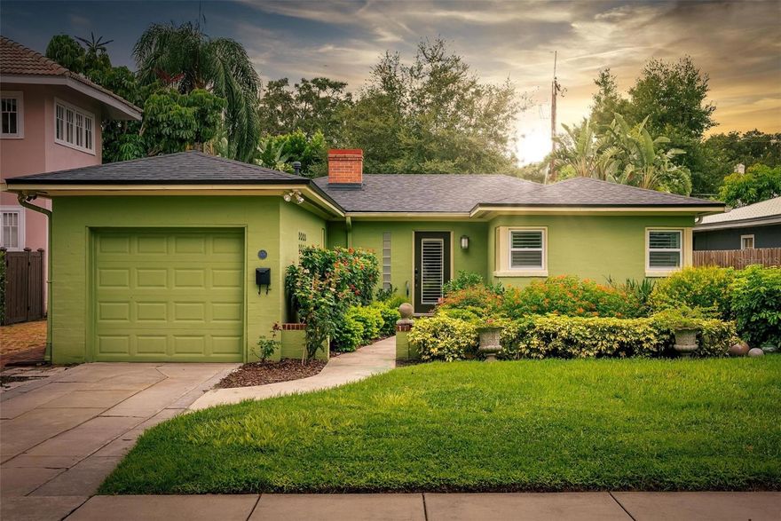 Price Reduced! Motivated sellers....Welcome home to this chic bungalow in Delaney Park, one of downtown’s most sought after neighborhoods.  This is a rare opportunity to pick up an affordable home in this beautiful neighborhood.  You are only a short bike/walk to some of the city’s best restaurants, shops, and parks.  This tastefully renovated house offers two spacious bedrooms and one full bath and has an open layout with a large living area and sunroom (which can be easily converted to a third bedroom).  The backyard boasts a tranquil oasis with a brick patio ready for your morning cup of coffee or sunset BBQs with friends.  You are a short walk to Delany Park public tennis courts, Lake Davis which provides an excellent walking path around the lake, and Al Coith Park.  You are minutes from major sports venues, Dr. Philips Center, and Orlando Health. The schools are top rated - Blankner Elementary (K-8) and Boone high school. The house and property are a must see for anyone looking to experience the best of downtown living at an excellent price!