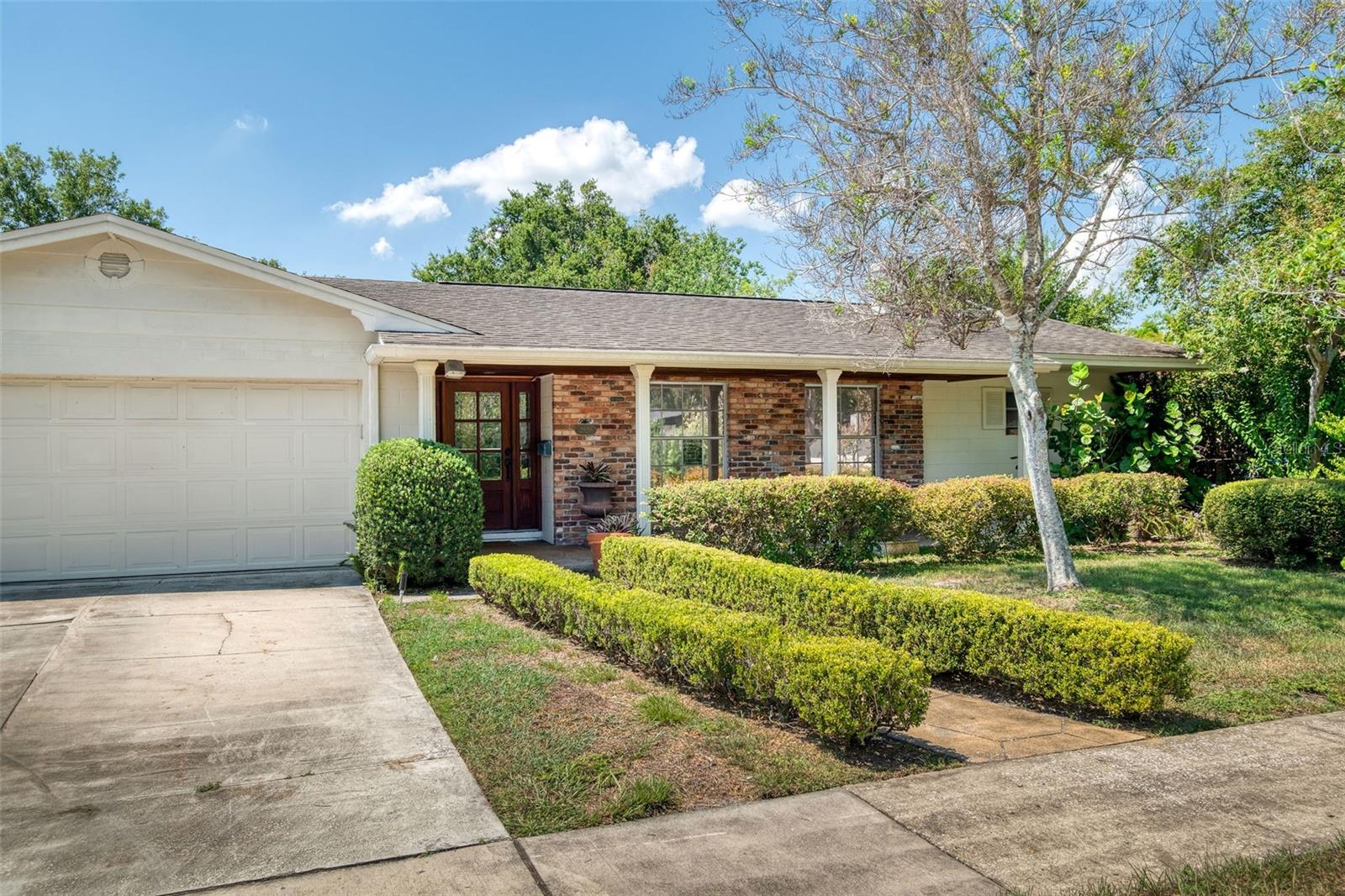Welcome home to the Winter Park Pines with tree lines streets, sidewalks on both sides of the street and a mailman that delivers to your door. This spacious 4-bedroom, 3-bath home offers the ideal canvas for customization, nestled in one of Winter Park’s most desirable neighborhoods. This diamond in the rough—brimming with charm and just waiting for your personal touch! Step inside through a beautiful beveled-edge wood front door into a bright and open foyer. The generous living room features a cozy wood-burning fireplace—perfect for relaxing evenings. The split floor plan offers privacy, with the primary suite tucked away from the other bedrooms, while three additional bedrooms sit on the opposite side of the home. Two bedrooms are connected by a classic Jack and Jill bathroom, and a third full bath—updated in 2020—includes direct access to the pool, perfect for guests. Additional living spaces include a family room and a sun-filled Florida room, ideal for gatherings, hobbies, or a peaceful retreat. Step outside to your own private oasis: a sparkling in-ground pool surrounded by mature, lush landscaping, creating the ultimate staycation setting. Located just minutes from Winter Park Pines Golf Course, Cady Way Pool and Trail, tennis and pickleball courts, Ward Park, playgrounds, and top-rated schools and colleges (Full Sail, Valencia, Rollins, UCF). Enjoy easy access to grocery stores, dining, shopping, the Crosby Center for Health & Wellbeing, Winter Park AdventHealth, AND MORE! Whether you're an investor or homeowner with a vision, this home offers the rare opportunity to restore and transform a classic gem in an unbeatable location!
ROOF - 2014 HVAC - 2016 RE-PLUMBED - 2010 WATER HEATER - 2010