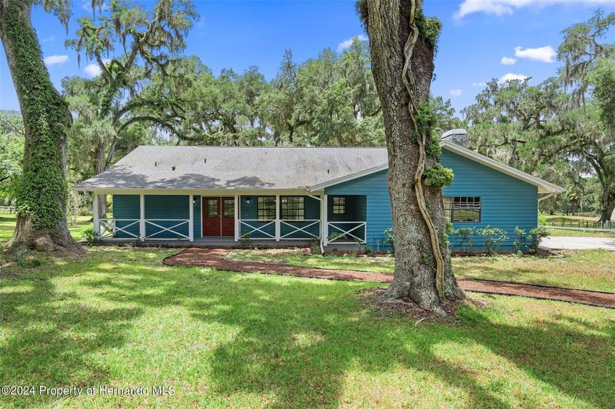 Come enjoy country life in this very nicely remodeled 2/2/2 split-plan with many fine features including all upgraded kitchen stainless appliances, stone counters, a smart programmable thermostat, a smart opener for the garage doors, and more. The kitchen has an eat-in nook with a bay window for the country view, overlooking the screened back porch that has access from all the back areas of the home. The living and dining rooms both have front and back views and the family room has a stone wood burning fireplace. There's a spacious laundry room complete with washer/dryer connecting the living areas to the garage which features new garage doors and side entry of the house. This rent price is for the home and front/backyard only with driveway/gate, and includes lawn care. Tenant has option to rent the entire 4.6 acre farm which adds the barn and fenced pastures for 3,100/mo. The farm is pet friendly, inside and outside animals must be Landlord approved on a case by case basis with limitations and pet fees/deposits. Up to 3 small pets are allowed to live inside the home. NO SMOKING. The Landlord is seeking Tenants that will pay on time and take good care of the home and property. Good rental and payment history is required. PRE-APPROVAL IS REQUIRED BEFORE SUBMITTING APPLICATIONS. Application costs forty per adult occupant, non-refundable, which include national background, eviction, rental history verification, credit check, income and employment verification. Tenants pay one hundred for Lease prep. Please verify all information including room measurements, school zones, and county records.