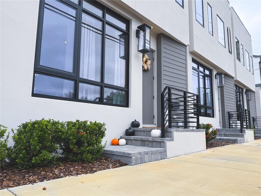Location!!!Modern Luxury Meets Urban Convenience – Completed in 2024. Step into refined city living with this dreamy townhome, crafted in solid concrete block construction on both levels and nestled just steps from the shimmering waters of Mirror Lake—right in the vibrant heart of Downtown St. Petersburg. Built by renowned local builder Canopy Builders, this exclusive five-unit enclave offers a rare blend of an elegant design, modern amenities, and a truly walkable lifestyle at an exceptional value. Spanning 1,593 square feet, this 2-bedroom, 2.5-bath residence features an open-concept floor plan, premium Café appliances, and custom Closet Envy organization systems, delivering the perfect balance of function and style. Designer-selected finishes, abundant natural light, and thoughtful layouts elevate every inch of the home. Enjoy outdoor living on your expansive rear deck with built-in gas grill or relax in your private backyard oasis complete with artificial turf and vinyl privacy fencing—ideal for pets and entertaining. The primary suite is a true sanctuary, featuring a spacious walk-in closet, double vanity, oversized walk-in shower, and luxurious proportions—strategically positioned opposite the secondary bedroom and laundry for added privacy.
Additional highlights include Detached 1-car garage, Low HOA fees (approx. $135/month), Short-term rental eligibility according to the City of St. Petersburg zoning, Pet-friendly community. With modern construction, premium finishes, and an unbeatable location, this is a rare opportunity to own a turn-key urban retreat in one of Florida’s most desirable downtowns. Schedule your private tour today—this won't last long!