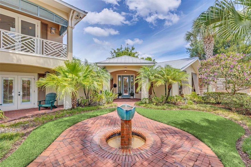 Perfectly placed on a meticulously manicured Lake Maitland canal-front lot, this five-bedroom, three-bath home offers 3,881 square feet of living area with a total of 5,157 square footage located in Maitland Isle community. Warm, welcoming and adorned with fine modern finishes, the open and light-filled living spaces ensure effortless entertaining. A chef-inspired kitchen with stainless steel appliances, gas range, warming drawer, wood cabinets, large pantry and granite countertops will ignite countless culinary creations, while an adjacent dining area facilitates intimate gatherings. A cozy gas fireplace in the living area provides a quiet and comfortable haven.  There are four bedrooms located on the first floor with two full baths, one of which is an en suite and the other a Jack and Jill. The large main suite is on the second floor offering views of Lake Maitland, two walk-in closets and is accompanied by a lavish master bath that includes a large soaking tub, ample separate shower and dual vanities with granite countertops.  Serenity abounds in the home’s private outdoor space when you open to this 50 ft canal front home that includes a  saltwater pool, heated spa (2018), new pavers (2018), coping (2018), outdoor shower and plenty of room to host family and friends. The backyard is an oasis with a private setting, and the yard is beautifully landscaped with mature landscaping and zoysia grass. This home offers endless updated features. The appointments include wood plantation shutters, custom built-ins throughout, closet storage systems, water heater (2019), A/C System (2017) with humidity control, gas dryer, gas water heater, repainted inside, rebuilt in 2000. Outside, this home offers a beautiful brick drive with a 3 car garage and additional boat storage. The home offers a beautiful boathouse, with lift and a large wood deck for fishing, as well as experiencing peace and relaxation with the serene canal. With access to Lake Maitland and the Winter Park Chain of Lakes, this exquisite residence presents an exceptional waterfront lifestyle. Zoned for A-rated and highly sought-after Maitland Middle School and Winter Park High School. Discover the epitome of waterfront luxury living in Maitland Isle. Embrace the Florida dream lifestyle, perfectly balancing luxury, convenience, and natural beauty. Schedule a viewing today and explore the endless possibilities that await you in this extraordinary property.