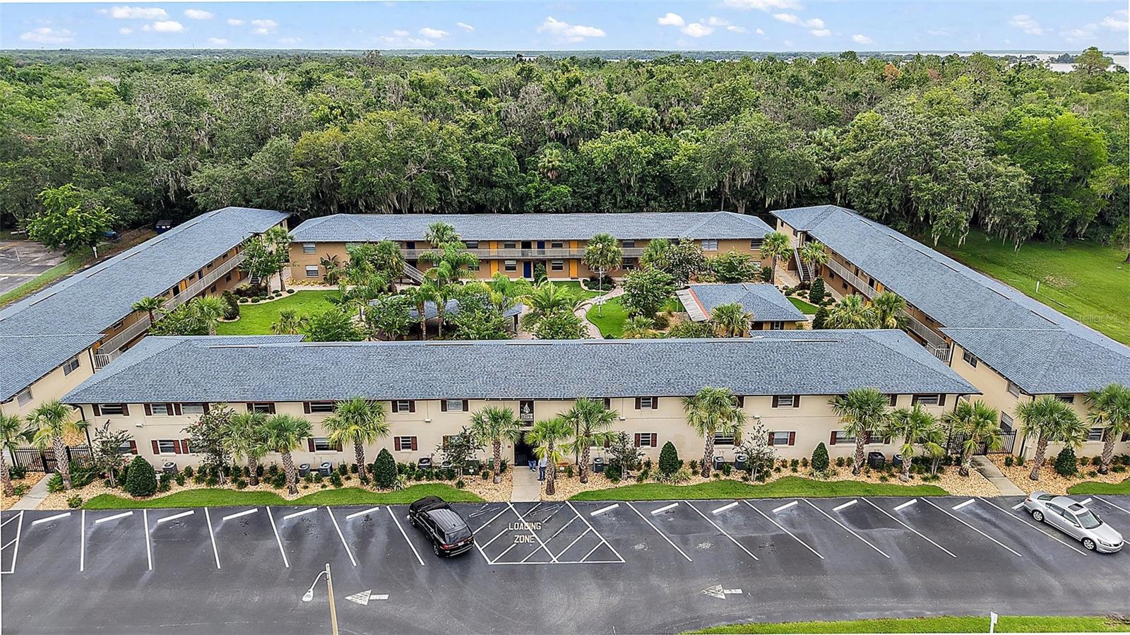 This 48-unit apartment complex offers a turn-key solution for investors seeking a stable income stream with a single tenant that ensures
minimal management effort. The entire property is leased by an accredited private 4-year college founded in 1989. With students from across the
country and internationally, the college's continued growth and established reputation ensures a strong and reliable tenant, making this a truly
hands-off investment. Residents enjoy modern living spaces with updated vinyl flooring and recently updated kitchens and bathrooms in most
units. One of the standout features of this property is its stunning Outdoor Oasis courtyard. This inviting outdoor space includes brick walkways,
spacious patios, two huge gazebos, and a charming brick fireplace, perfect for gatherings or relaxation. Beautiful stone flower beds, new palm
trees, and fresh sod create a serene environment, all maintained by an efficient irrigation system. Other Amenities included an on-site laundry
facility and management office, electronic locks on all apartments, and plenty of parking. Other recent major updates include roof replacement
on all the building in 2020, robust gutter and drainage system, exterior lighting, security cameras and gates, and the majority of the HVAC
systems have been replaced within the last five years. The property location is a significant asset, benefiting from its proximity to historic
downtown Leesburg where residents can enjoy local restaurants, shops, and Ski Beach/Venetian Park on Lake Harris. It's also conveniently
situated approximately 56 miles from Orlando International Airport and within a two-hour drive of stunning beaches on both the Atlantic and Gulf
coasts. Leesburg, FL, has seen significant growth in recent years, with several large employers near this property increasing the demand for
affordable housing in the area. AN ADDITIONAL 2.68-ACRE ADJACENT PARCEL that offers the opportunity to possibly build up to an additional 48
units is also available. (MLS # G5099161) This is an opportunity not to be missed—call today for more information!