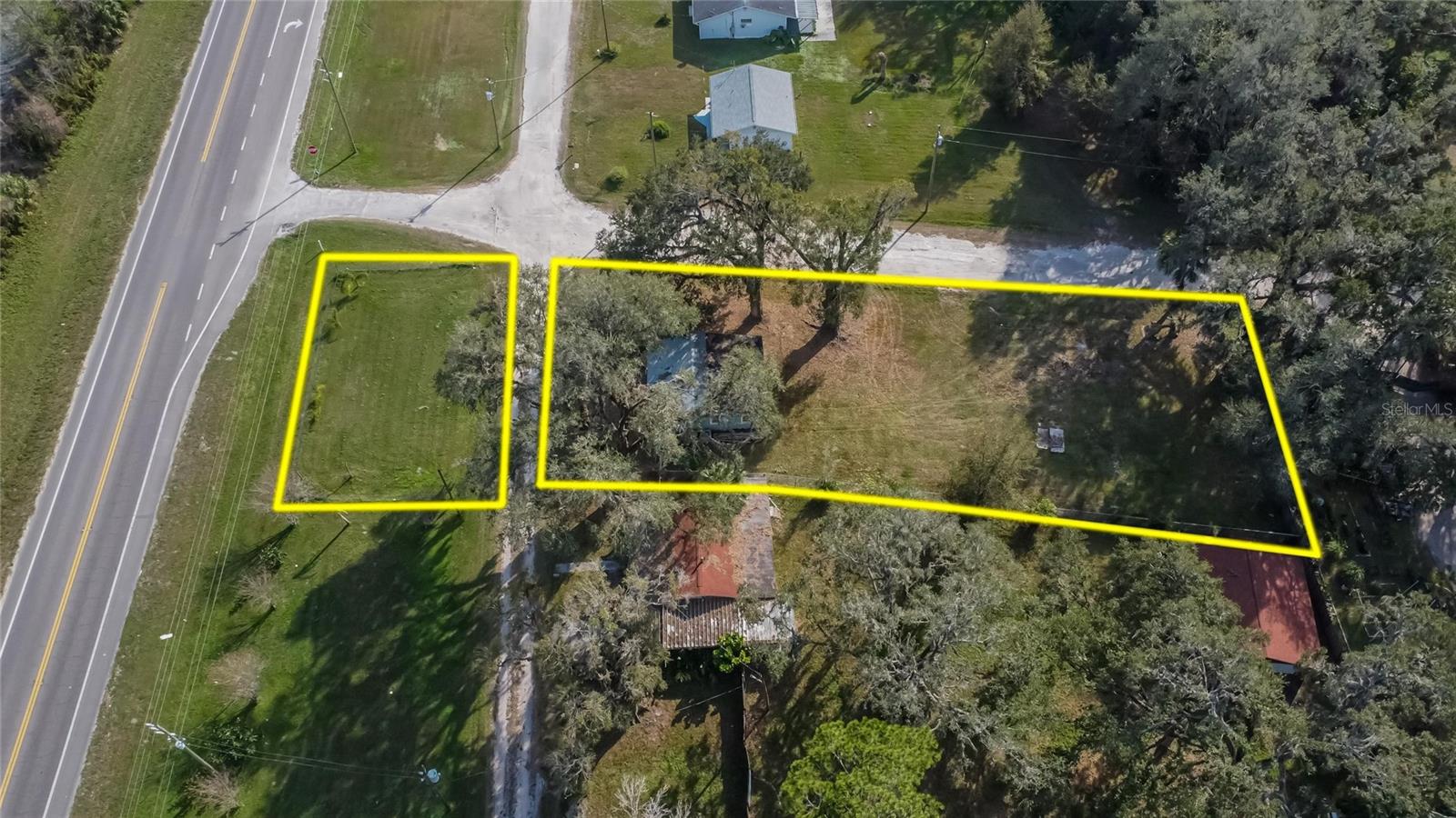 Discover the opportunity to own this great property located just 9 minutes from downtown Zephyrhills, FL. This cleared and well-maintained corner lot sits prominently on SR-39 (Paul Buckman Highway) and offers convenient access to I-4.
The property is equipped with a septic tank and public water, adding value and flexibility for future use.
There is a small structure on the property that is currently non-functional. Depending on its condition and your plans for the land, it may need to be removed or torn down.
Additionally, the grassy frontage between Partridge Rd. and SR-39 is included in the property, enhancing its appeal and usability.
Don’t miss out on the potential of this prime location—schedule your visit today!