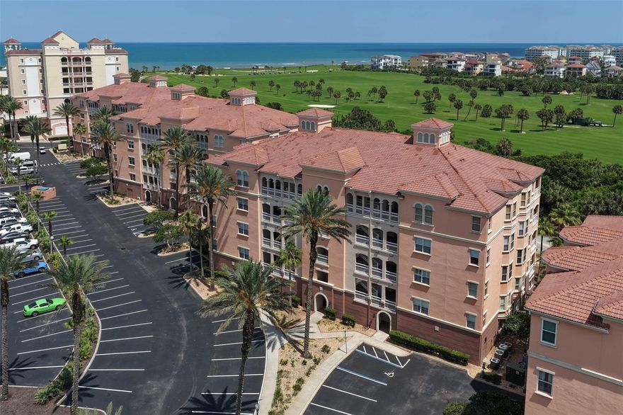Ensconced above the lush fairways with sweeping Atlantic Ocean and golf course views, this beautifully updated 3-bedroom, 2-bath penthouse condo offers the ultimate Hammock Beach Resort lifestyle. Featuring luxury vinyl plank flooring, fresh paint, updated lighting, plumbing fixtures, outlets, switches, and stylish window treatments, this residence is move-in ready with major mechanical updates including a new hot water heater, 2019 HVAC system with regular maintenance, and professionally cleaned and sanitized ductwork. Whether you’re seeking a full-time residence, vacation retreat, or income-producing short or long-term rental, this property offers exceptional flexibility. Enjoy access to Hammock Beach Club’s world-class amenities including championship golf, oceanfront pools, lazy river, fitness center, spa, tennis, pickleball, fine dining, and private beach access—all in one of Florida’s premier oceanfront resort communities.