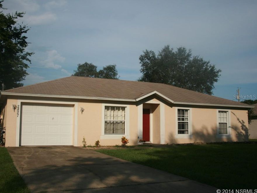 WOW!  Check out this 3/2 Concrete Block Stucco well kept home! This Doll House is close to shopping, restaurants and I-95. Lots of cabinets, counter and breakfast bar in this eat in kitchen. The screen porch overlooks the fenced back yard which provides lots of privacy for your family! Plenty of room for pool and toys. Investor Alert!!!Priced to sell! ;Water: City
