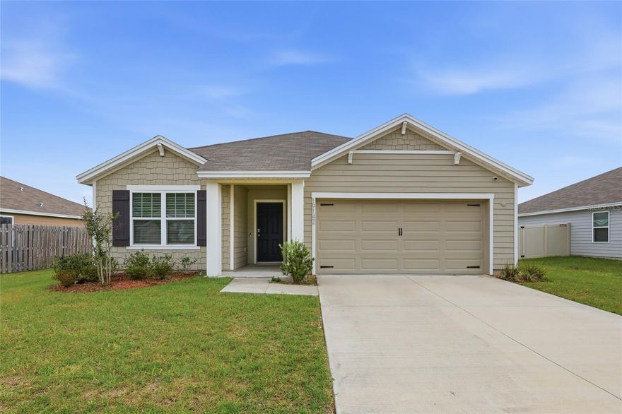 Built in 2022 and practically brand new, this beautifully maintained 3-bedroom, 2-bath home in Oak Ridge at High Springs offers the feel of new construction without the wait. Very lightly lived in and exceptionally cared for, this home is move-in ready with modern finishes, an open layout, and comfortable everyday living spaces. A standout feature is the installed solar panel system, helping keep monthly energy costs down while adding long-term efficiency and value. Whether you're looking for lower utility bills or a smarter investment, this is a major bonus. Located in the growing community of High Springs, you'll enjoy small-town charm with convenient access to everything you need. Just minutes to Publix for shopping and daily essentials, with an easy drive to UF Health Shands Hospital and North Florida Regional Medical Center for healthcare and employment. Commuting to Gainesville is simple, while nearby springs, rivers, and outdoor recreation make weekends easy to enjoy. If you're looking for a newer home, energy savings, and a prime North Florida location, this one checks all the boxes.