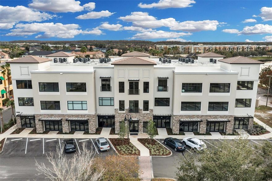 One or more photo(s) has been virtually staged. PRICED TO RENT!
Discover the perfect foundation for your business with our brand-new Class A office space available for lease at The Villages at Hunter’s Creek, 13564 Village Park Drive, Unit #215.
Parking is ample. This impressive three-story building features 48 units designed with a blend of open floor plans and premium common areas.

Nestled at the prime intersection of State Route 417 and John Young Parkway, this property offers the convenience of open floor plans across three stories in a building featuring 48 office units, high-end common areas, ample parking, and easy access to nearby retail and commuter routes, including a train station.

Positioned in the heart of Hunter’s Creek Community’s main retail corridor, our offices ensure high visibility and connectivity, making it an ideal location for professional office use.

Located approximately 15 miles south of Downtown Orlando, in a scenic suburb known for its strong community and tranquil atmosphere, The Villages at Hunter’s Creek offers quick access to major highways and is just 20 minutes from Orlando International Airport.

Seize this opportunity for exceptional visibility in one of Orlando’s most desirable business locations.

Space Use: Professional Condo Offices, Law Firm Office, Accounting Firm Office, Insurance Service Company, Real Estate Company.
No Medical Offices.
Lease Type: Gross
CAM: Included
Tenant Pays: All Utilities