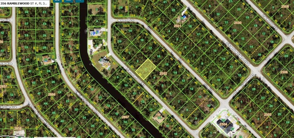 Photo of 356 Ramblewood Street, Port Charlotte, FL 33953 (MLS # C7506543)