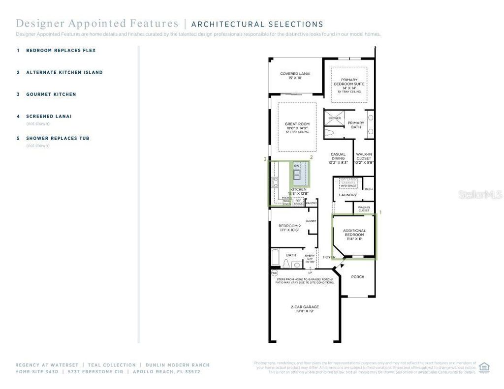 Photo of 5735 Freestone Circle, Apollo Beach, FL 33572 (MLS # A4674048)