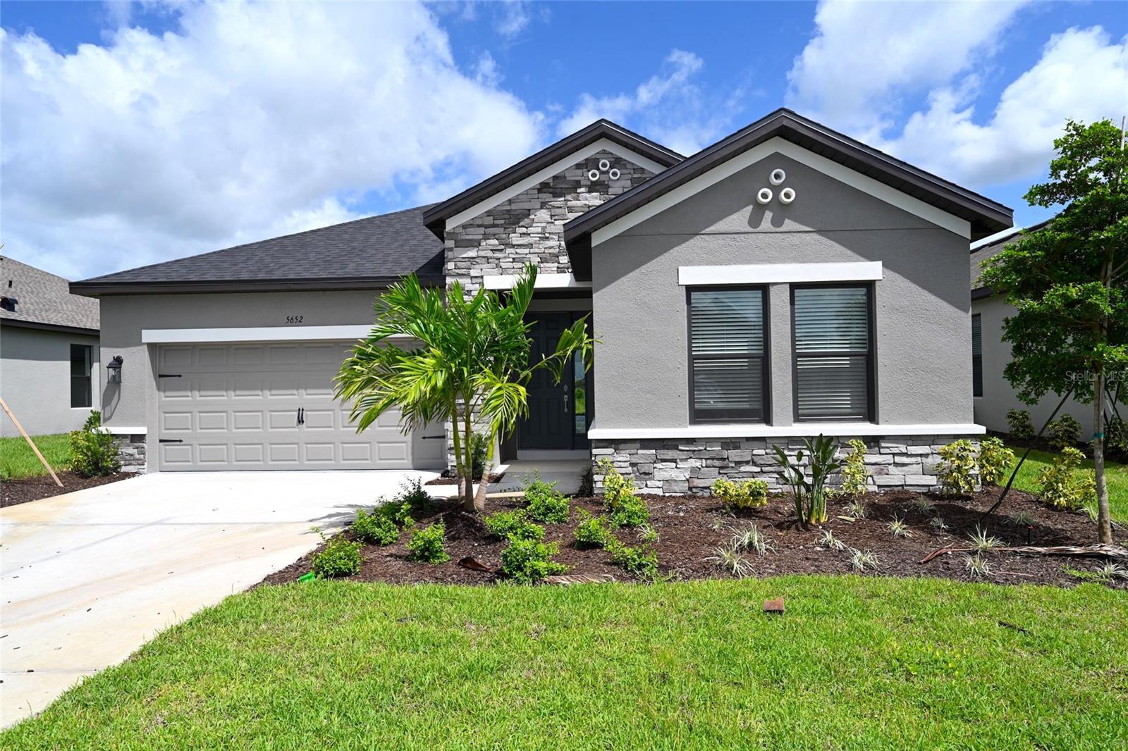 Enjoy privacy and beauty in this brand new 4 bedroom 3 bath upscale home. The back yard full view is of nature at the Oscar Scherer State Park. The Legacy Trail is very close, and the Nokomis Gulf Beach on Casey Key is just 4 miles away. The chef's kitchen includes a glass front refrigerator, large island, gas cooktop and butler pantry with prep area. The gathering and dining area is spacious with an extra large pocket sliding door. The master suite has a huge walk-in closet with walk-through to the laundry room. The house offers easy-care plank tile floors in the living areas, high ceilings, tall doors. Amenities include a resort-style heated pool, spa, cabana with outdoor cooking area, playground with water play area, basketball court and volleyball sand court. Easy access to I-75, located close to Pine View School, and a short drive to Siesta Key, Sarasota, restaurants and entertainment venues.