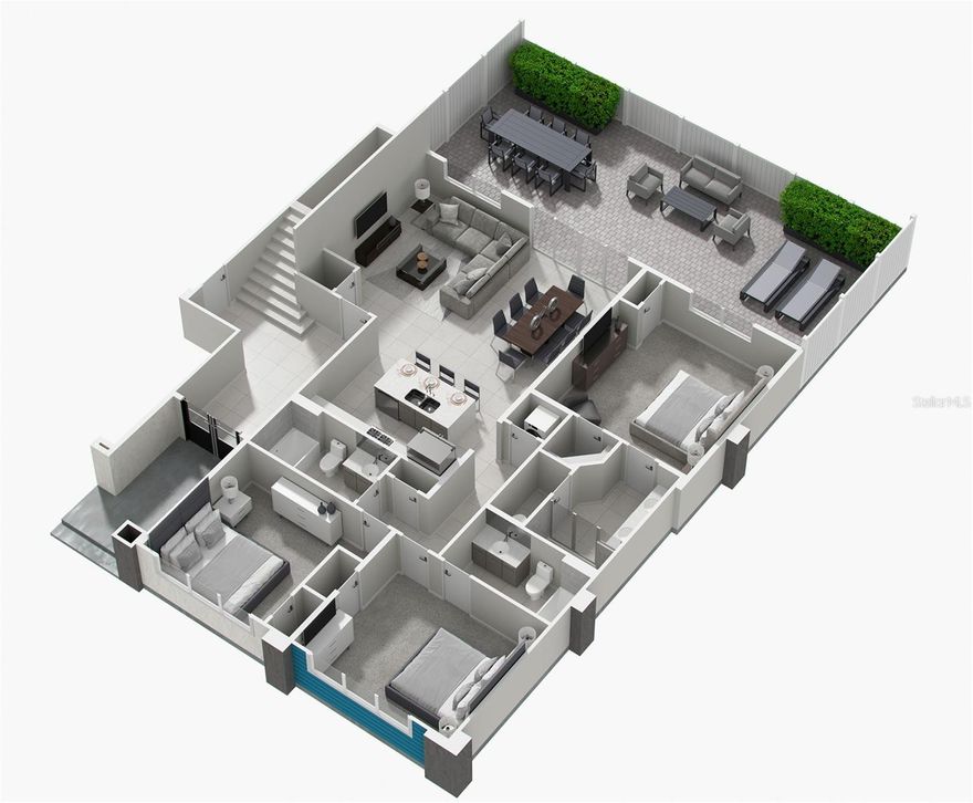 BEAUTIFULL 3 BEDROOM 3 BATHROOM CONDOMINIUM IS LOCATED INSIDE RENION RESORT WITH PRIVATE THREE PGA GOLF COURSES: JACK NICKLAUS, TOM WATSON AND ARNOLD PLAMER IN ADDITION TO THIS MEMBERSHIP, YOU HAVE ACCESS TO PRIVATE WATER PARK WITH LAZYRIVER TO COOLOFF AFTER LONG DAY AT THE PARK OR SIMPLY GRAB QUICK BITES AT RESTAURANT LOCATED ON THE ROOFTOP AT ELEVEN FLOOR OVERLOOKING EPCOT CENTER WHERE YOU CAN SEE BEAUTIFUL LUMINOUS FIREWORKS.IF YOU ARE FEELING MORE FORMAL OR ON BUSINESS TRIP YOU CAN HEAD TO THE FINE DINING THE CHOP STEAKHOUSE RESTAURANT AT THE GRAND HOTEL OR SIMPLY MEET FRIENDS TO ENJOY CASUAL COCKTAIL AT SUSHI BAR. IN ADDITION TO THE WATER PARK, REUNION HAS 14 SWIMMING POOLS THROUGHOUT THE RESORT, MINIATURE GOLF COURSE, GOLF CARTS STATION, TENNIS COURSE, LEADBETTER GOLFZON,STARBUCKS, SHOPS AND OF COURSE THE TRADITION CLUBHOUSE OVERLOOKING AT THE 18TH FAIRWAY TO ENJOY SUNDAY BRUNCH WITH MILLION DOLLAR VIEW. THIS ONE OF KIND CONDOMINIUM COMES WITH TRANSFERABLE ACTIVE MEMBERSHIP SO YOU CAN ACCESS ALL THOSE AMENITIES AND HAS IS ALL!!!