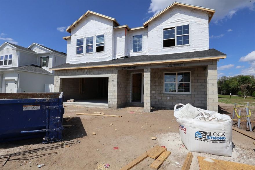 Under Construction. This impressive new construction home at 742 River Stone Trail offers 3,783 square feet of thoughtfully designed living space on a beautiful pond-view homesite. Built by M/I Homes, this 5-bedroom, 5-bathroom home features an open-concept living space perfect for both daily life and entertaining.

Other highlights include two owner's suites (one on each floor), a bonus room, an open-concept main level, a huge loft, a lanai, a balcony, and a 2-car garage.

The home's well-designed floorplan maximizes both functionality and comfort. The open-concept living area creates an inviting atmosphere where cooking, dining, and relaxation spaces blend seamlessly together.

The two owner's suites—each with an en-suite bathroom and walk-in closet—provides private retreats, while the additional bedrooms and open spaces offer flexibility for family members, guests, or home office space.

This new construction home represents an excellent opportunity to own a quality-built residence with no previous wear or needed repairs. The attention to detail in both design and construction ensures years of comfortable living in this well-appointed home.

Located in Sanford's desirable River Stone Trail neighborhood, this home combines quality construction with thoughtful design elements. Contact us today to learn more!