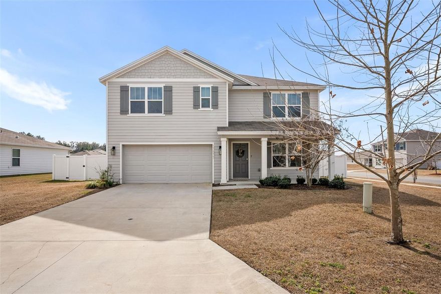 This beautiful two-story home features a spacious open-concept first floor with a kitchen that
overlooks the living and dining areas, perfect for entertaining. The kitchen comes fully equipped
with a refrigerator, electric range, microwave, and built-in dishwasher. The main level also
includes a versatile flex room ideal for a home office or playroom, a bedroom, a full bathroom,
and a private outdoor patio. Upstairs, you’ll find a generously sized primary bedroom, three
additional bedrooms surrounding a second living area, a third full bathroom, and a convenient
laundry room with washer and dryer included.