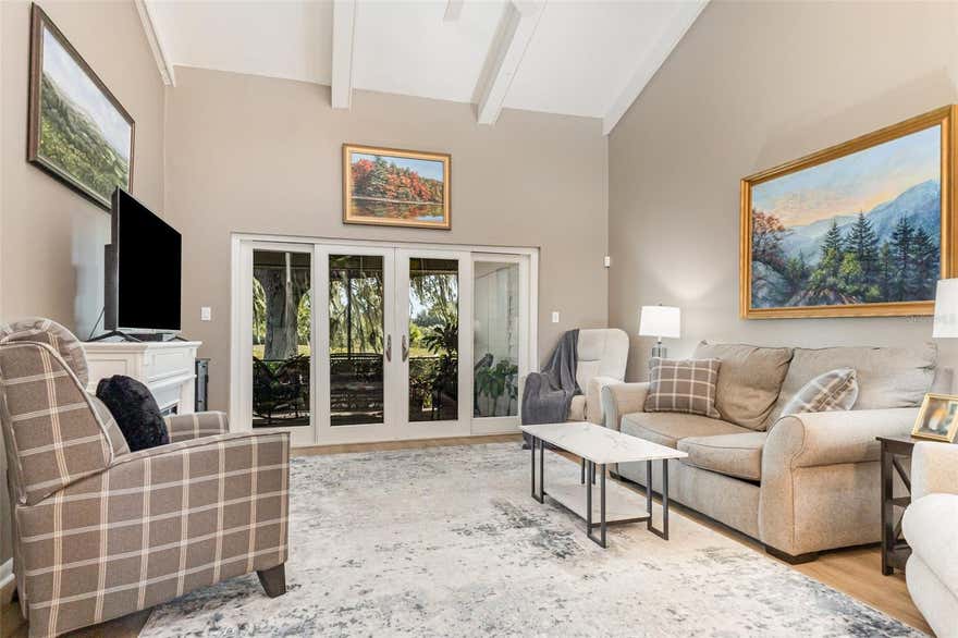 Motivated seller willing to offer some assistance ex. (HOA fees/ Concessions) Set within the historic landscape of Mulberry, this exquisitely renovated condominium offers a rare blend of refined comfort, quiet elegance, and a deep connection to its surroundings. Encompassing just over 1,000 square feet, the residence features two well-appointed bedrooms, two spa-inspired baths, and a private patio overlooking a serene mulberry field.

Every detail of the renovation has been thoughtfully curated to enhance both beauty and livability. Natural light fills the interior, creating a calm, welcoming atmosphere that feels both sophisticated and effortless. The open living spaces flow seamlessly outdoors, where the patio becomes a private retreat—perfect for morning coffee, intimate conversation, or moments of quiet reflection beneath the shade of a mulberry tree.

This residence offers a sense of privacy and tranquility rarely found, while still embracing the gracious character of Mulberry. The setting evokes a timeless Florida lifestyle—warm, comfortable, and inviting year-round—where nature, history, and modern luxury coexist in perfect balance.

Quietly distinctive and undeniably special, this property is ideal for those seeking understated elegance in a truly unique setting.